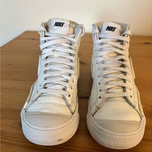 Nike Blazer Mid ‘77 Infinte Summit White DC1746-101 Leather Ankle Boots